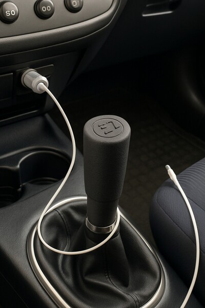 ceatly Honda Civic 7. Nesil Uyumlu Plastik Vites Topuzu – Şık ve Dayanıklı Ta...