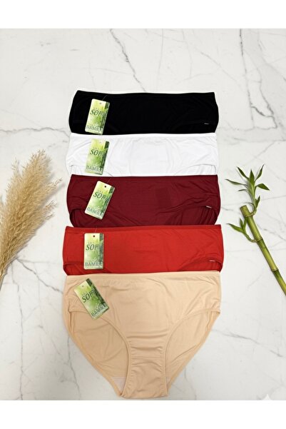 NEYL BAMBU KUMAŞ KADIN KİLOT BAMBU SİLİP 3’LÜ SET