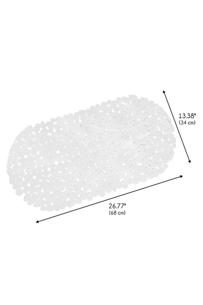 MAİN SHOP 2 Pieces Bathroom Shower and Bathtub Anti-Slip Suction Cup Stone Mat 34X68 cm M-130