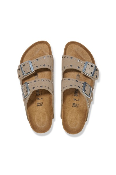 Birkenstock Arizona Rivet Border Women's Slippers 1029390