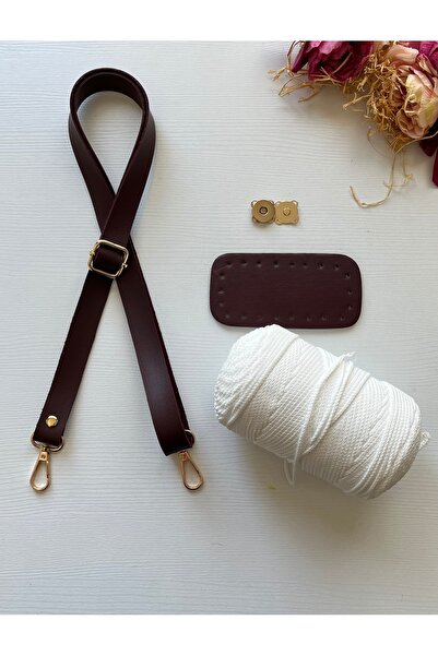 zg hobi aksesuar Knitting Bag Kit - Phone Bag Making Set