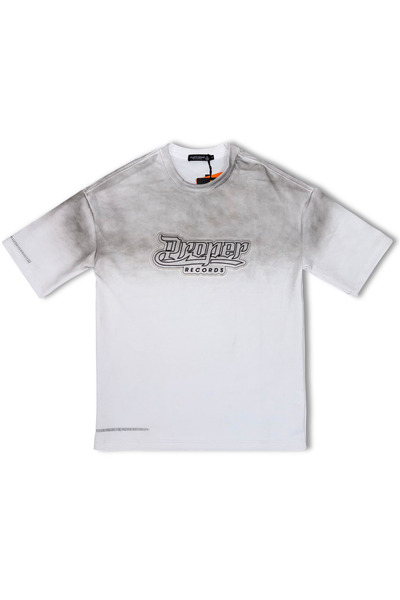 SUMAKA Vintage Oversize T-Shirt - Distressed Embroidered Unisex Washed T-Shirt Baggy
