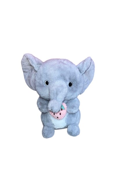 Gold Vitray Figurină de pluș Elefant Albastru