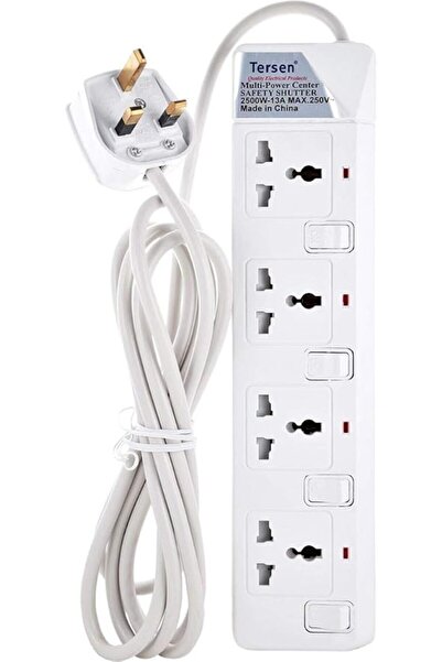 Generic شريط تمديد تيرسن مع سلك بطول 3 أمتار -914-3 متر