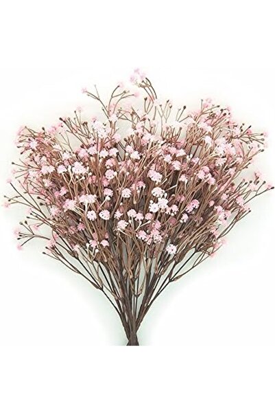 Generic OFRANK 6 قطع من زهور أنفاس الطفل الاصطناعية نباتات جيبسوفيلا وهمية لد...