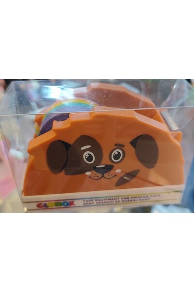 ada çanta kırtasiye Dispozitiv de tăiat bandă cu bandă colorată figurată Maro...