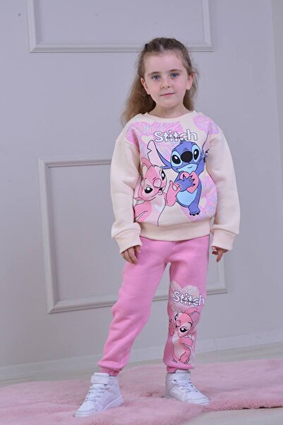 ARBİ kids Costum din două piese din țesătură cu trei fire pentru fete