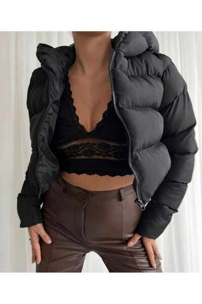 AndraRose Styles Short Puffer Jacket - Frosty Days