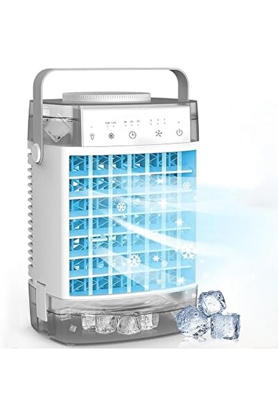 Generic مكيفات هواء محمولة SPNOR، مبرد هواء صغير شخصي تبخيري سعة 1600 مل، 3 سرعات للرياح، 2-4-8 ساعات