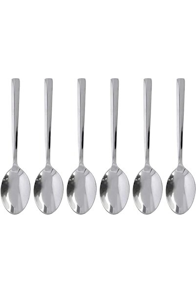 Generic Royalford RF10068 6Pc Ss Table Spoon - Mirror Polished| Ergonomic Handle | Stainless Steel Material