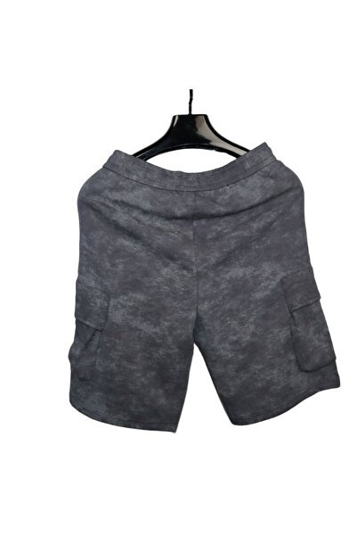 Red Planet Men's Casual Cargo Shorts with Drawstring Waist and Side Pockets