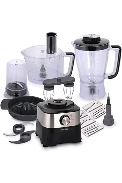 Generic محضر طعام بريستيج، ٨٠٠ واط، مع ٥ أقراص من الفولاذ المقاوم للصدأ، أسود...