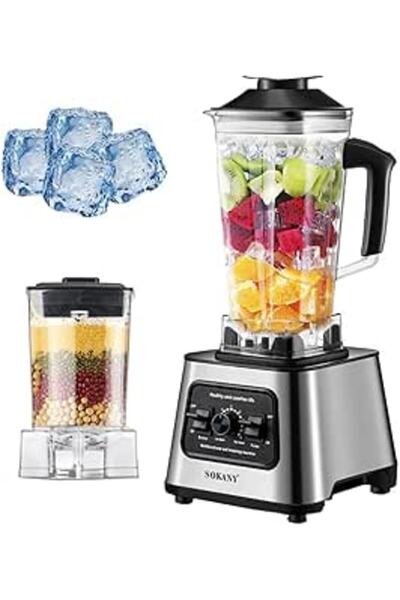 Generic SOKANY SK-999 6000W High Power Mixer, 15-Speed Multi Purpose Professi...