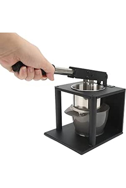 Generic Upgraded Hand Press Manual Juicer, Heavy Duty 304 Stainless Steel, Juice Squeezer with Two Filters,