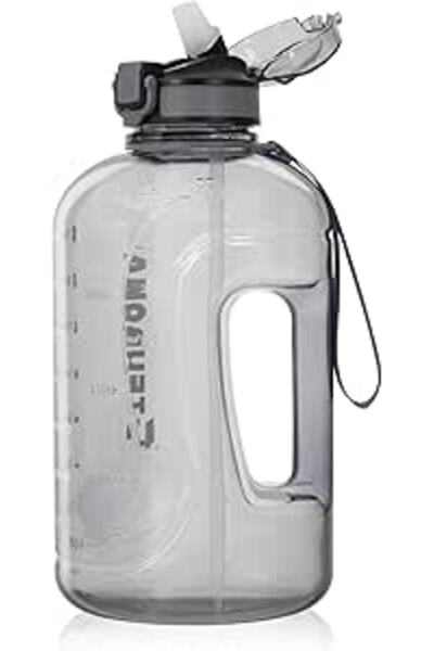 Generic GIFUBOWA Big 3l Water Bottle with Straw and Handle 105oz Giant Sport 0.8 Gallon Drinking Jug Large M
