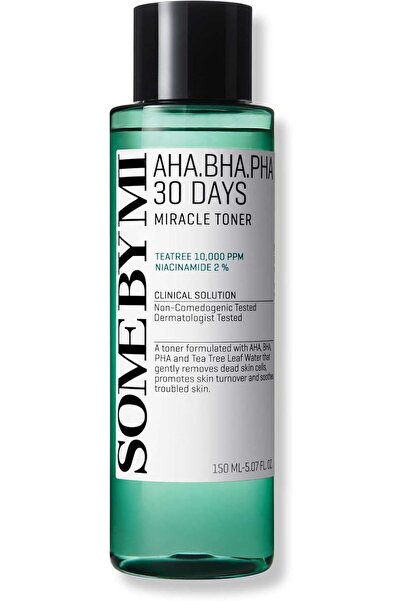 SOME BY ME تونر الوجه المعجزة AHA-BHA-PHA لـ 30 يومًا | 150 مل | لتقشير البشر...