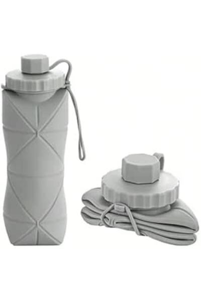 Generic COMFET® Collapsible Water Bottles with Anti-Leak Valve, Reusable BPA-Free Silicone Foldable Travel