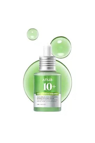 ANU سيروم هيالورون 10 المهدئ للاحمرار بحمض الأزيليك 30 مل