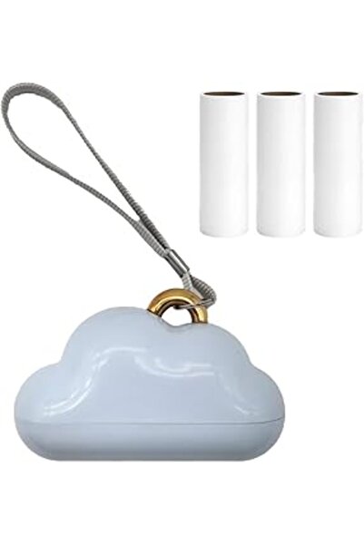 Generic بكرة إزالة الوبر الصغيرة من كاست ويف مع غطاء، 3 عبوات قابلة لإعادة التعبئة، مزيلة شعر محمولة للكلاب والقطط والحيوانات الأليفة، قابلة لإعادة الاستخدام