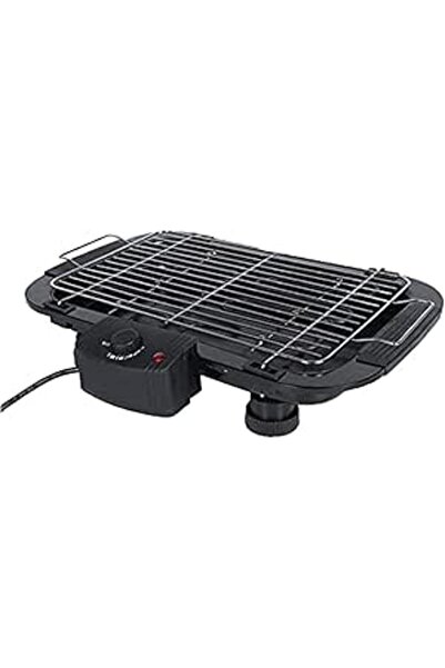 Generic MAGA ZONE Household Smokeless Electric Barbecue Grill - Korean Non-Stick Iron Plate BBQ Machine for