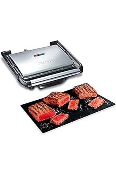 Generic Tefal Kontaktgrill Inicio GC241D | Elektrogrill/Sandwichtoaster | Fettarmes Grillen | Panini, Toasts