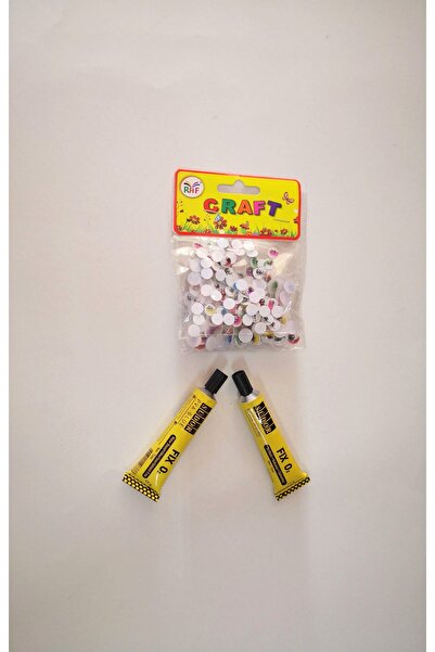 Linea Oynar Göz, Renkli Küçük, Orta, Büyük Boy Anaokulu Özel Eğitim Okul Öncesi İlkokul El İşi Malzemesi