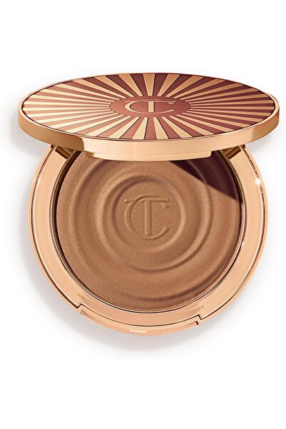 charlotte tilbury برونزر بيوتيفول سكين صن كيسد جلو - درجة 1 فاتح/شاحب - حجم كامل