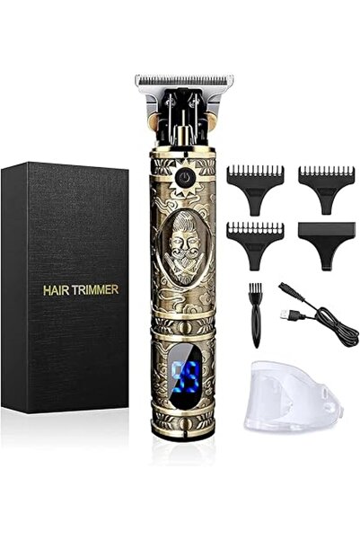 Generic Hair Clippers Beard Trimmer for Men, Professional Cordless Hair Trimmer T-Bladeds Outliner Grooming