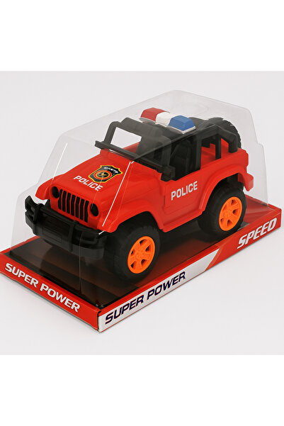TSUMAB Super Power Police Jeep Toy – Speed Patrol Vehicle for Kids