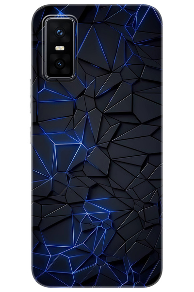 iNfinix GT 30 PRO (X6873) Uyumlu Kılıf Desen Baskılı Silikon Prizmatik Tasarım STK:667 CP-lCDCoRd