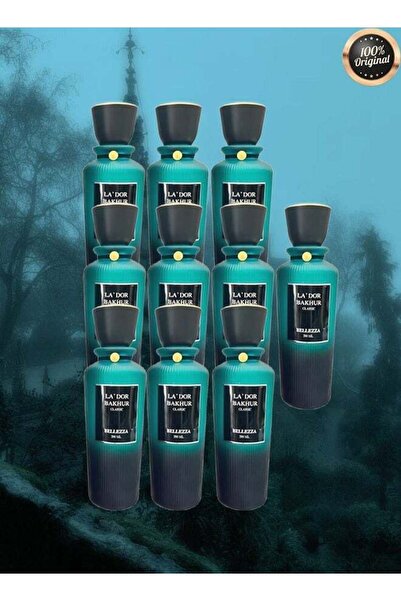 BELLEZA مجموعة عطور - 10 قطع لادور للجنسين برائحة البخور 200 مل