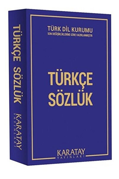 Karatay Yayınları Ortaokul Türkçe Sözlük Mavi 512
