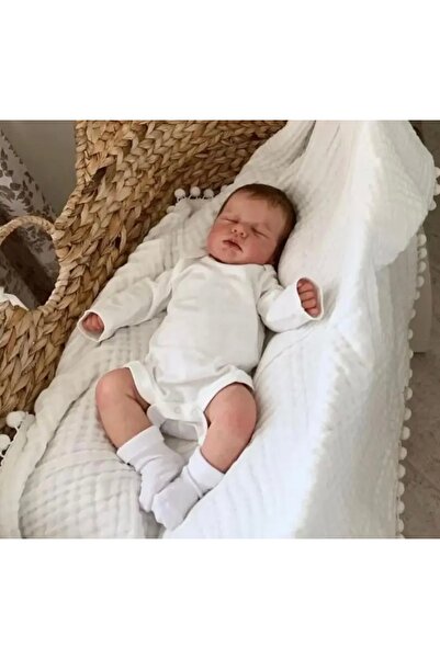 minigimin dolabı Reborn gerçekçi bebek silikon bebek Vinil Silikon Bebek