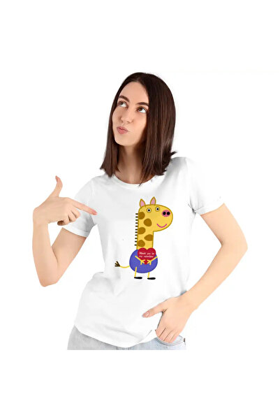 OEM Tricou Femei Girafa Gerald Purcelusa Peppa Pig