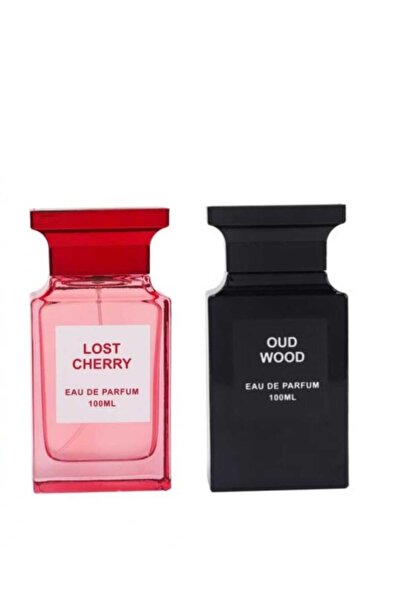 Oud Set 2 Parfumuri Dama +Barbat, Parfum Lot of Cherry 100ml Dama+Parfum WOOD 100ML Barbat