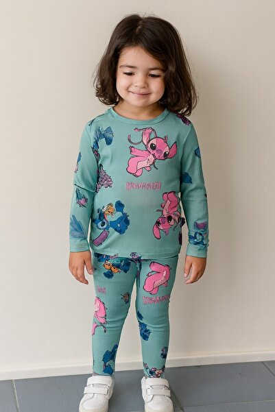 Yalçınoğlu Kids Σετ πιτζάμες για κορίτσια I Μακρυμάνικα άνετα ρούχα για το σπίτι I Βαμβακερό - Μαλακό σετ για κορίτσια