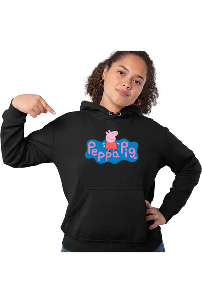 OEM Women's Hoodie Cartoon Peppa Pig