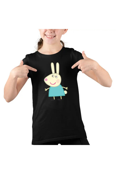 OEM Παιδικό Κοριτσίστικο T-shirt Rebecca Piglet Πέππα το Γουρουνάκι
