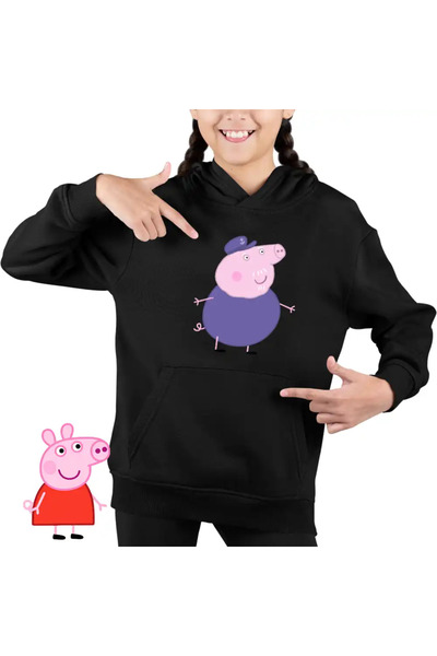 OEM Peppa Pig Kids Girls Grandpa Pig Sweatshirt