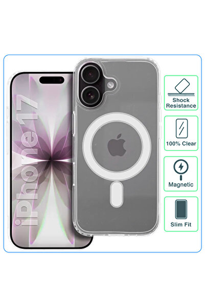 Gekko Mobile MagCase pentru iPhone 17, Husă din silicon, Anti-șoc, cu MagSafe...