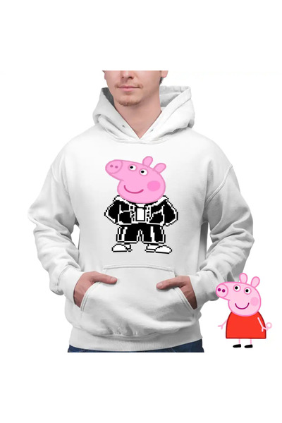 OEM Peppa Pixel Art Men's Hoodie