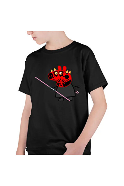 OEM Tricou Copii Baieti Peppa Star Wars Darth Maul