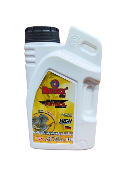 RULEXX عبوة بيع بالجملة من زيت 20W50 SN 7000KM (12 علبة كرتون سعة 1 لتر)