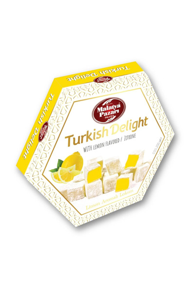 Malatya Pazarı Palancı Rahat Turcesc Aromă de Lămâie – Cutie 250 g Malatyapazari Gust Refrescant