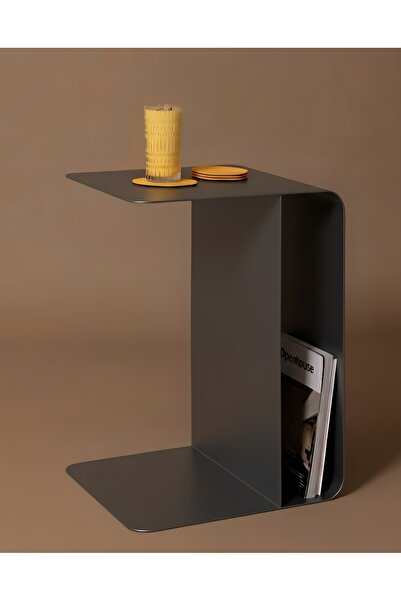 VoomeDesign Metal Yan Sehpa Minimalist Ev Dekorasyonu