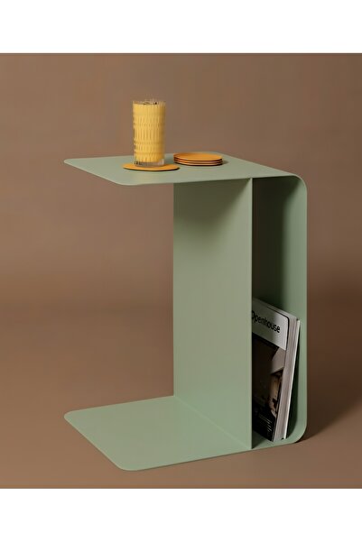 VoomeDesign Metal Yan Sehpa Minimalist Ev Dekorasyonu