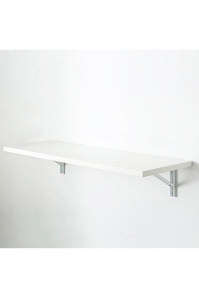 Modern home Wall-Mounted Folding Table & Desk – White Finish 120x50 cm Space-Saving Design