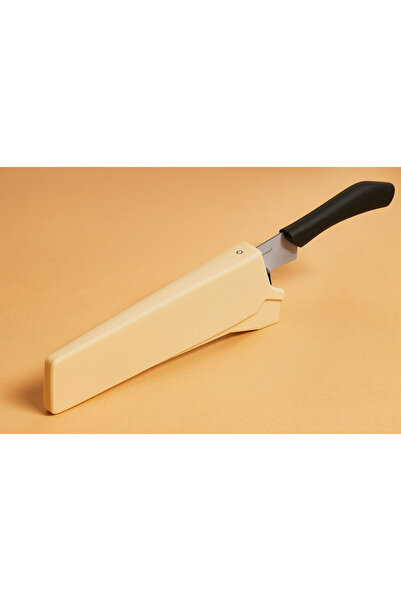 TURBO Carving Knife with Built-In Sharpener – Stainless Steel, Ergonomic for Precision Cutting
