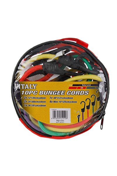 ACE Vitaly Bungee Cords W/Canopy Ties Pack (10 Pc.)