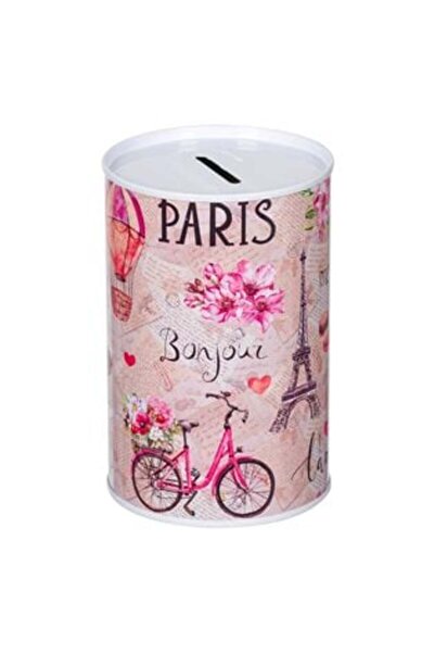 OEM Μεταλλικός Κουμπαράς Paris Ø8 x 12,5 εκ.